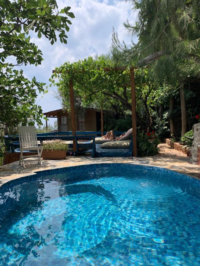 Large Bungalow With Sea View In Kabak Bay, Oeluedeniz Fethiye Exteriör bild
